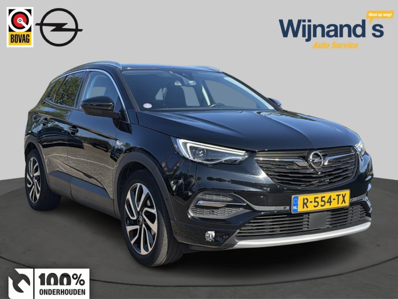 Opel Grandland X - 1.6Turbo 280 pk Ultimate | Leer | Trekhaak | 360gr camera | winterpack | 19" | Navi - AutoWereld.nl