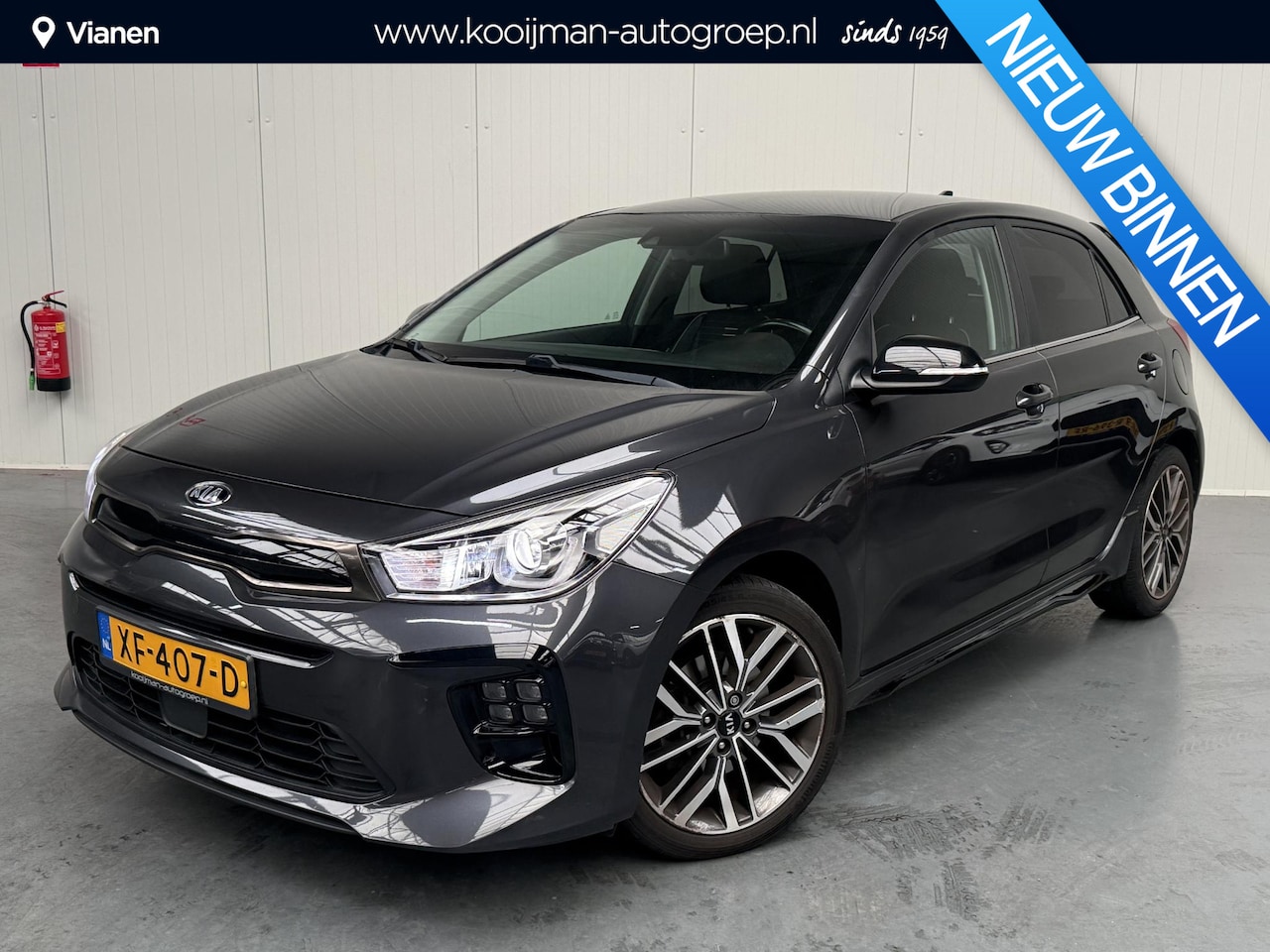 Kia Rio - 1.0 TGDI GT-Line Stoel/stuurwielverwarming, dealeronderhouden, luxe uitvoering! - AutoWereld.nl