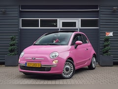Fiat 500 - 1.2 Lounge ROSA AUTOMAAT PANO LEDER CLIMA