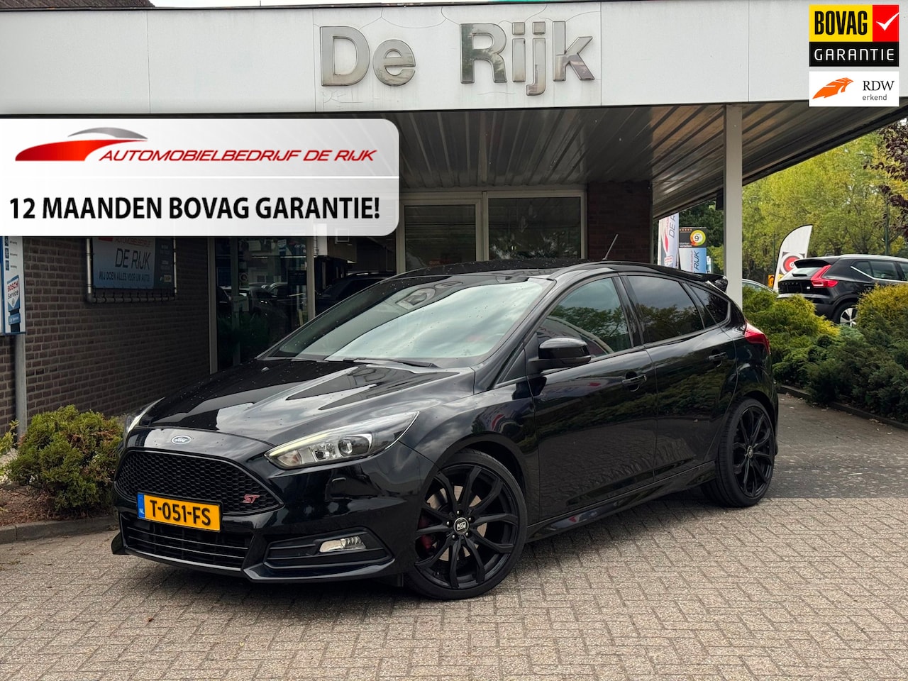 Ford Focus - 2.0 ST 250PK | Carplay/Android, Clima, Stoel+Stuurverw., Recaro, Cruise | Goed onderhouden - AutoWereld.nl