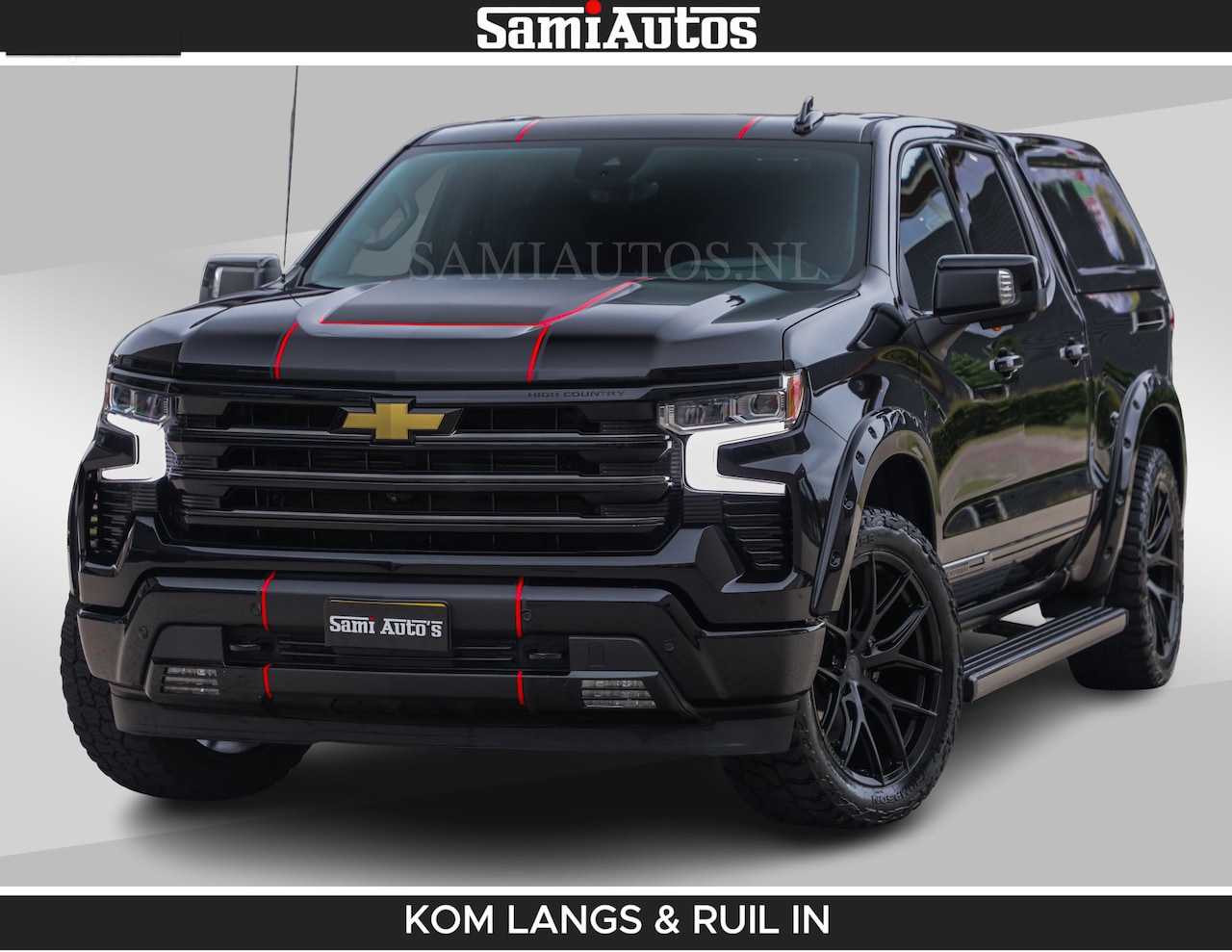 Chevrolet Silverado - BEAST | HULK PACK | 6.2 V8 426PK | HUIF | BLACK OPS | BOM VOL | GARANTIE TOT 24-01-2028 | - AutoWereld.nl