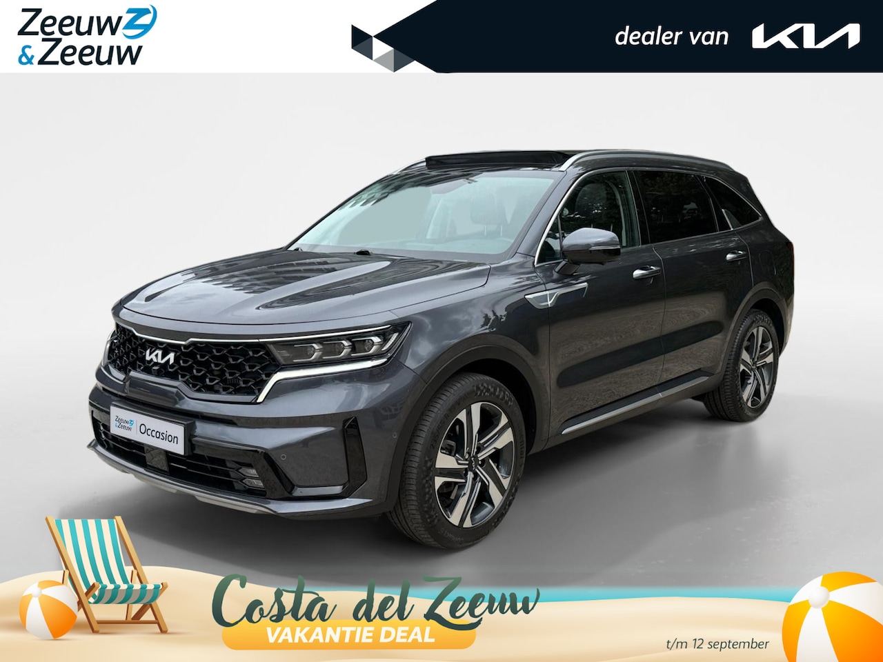 Kia Sorento - 1.6 T-GDI Plug-in Hybrid 4WD Edition 7p. | Dealer onderhouden | Trekhaak | full-Options | - AutoWereld.nl