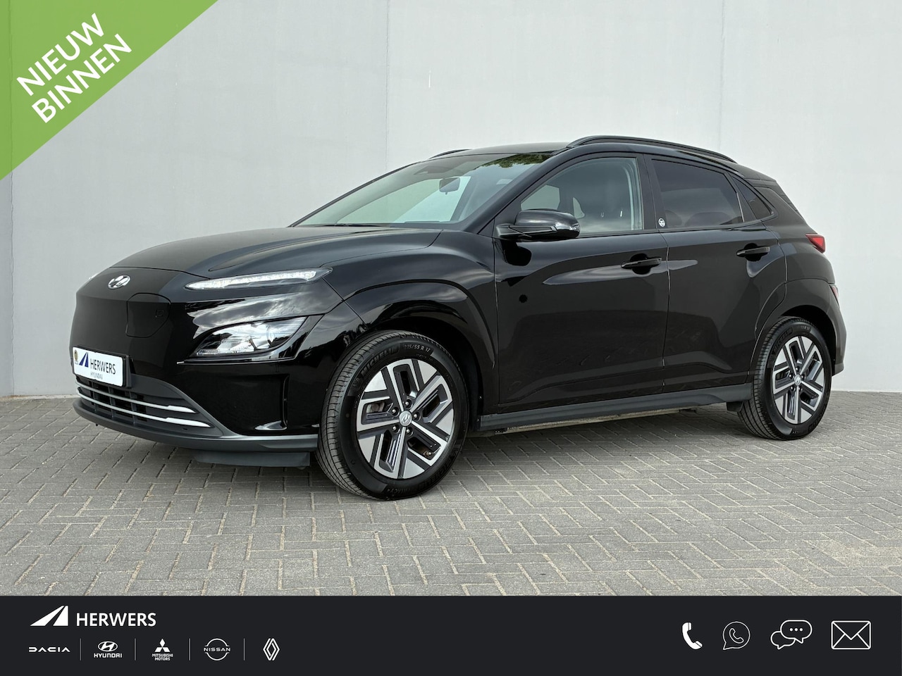 Hyundai Kona Electric - EV Fashion 39 kWh / SOH 95% / Fabrieksgarantie t/m 05-2027 / Dealer Onderhouden / Apple Ca - AutoWereld.nl