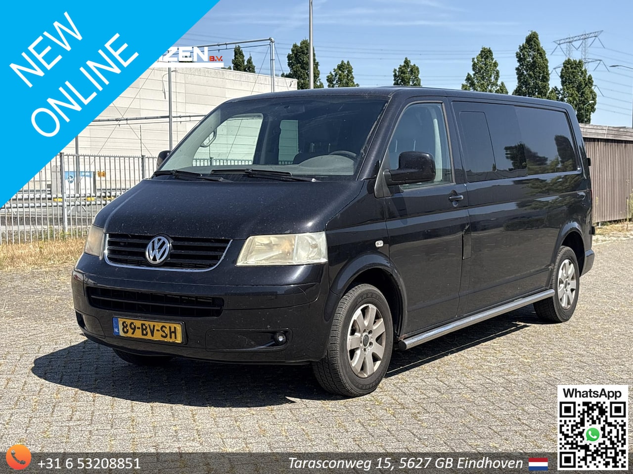Volkswagen Transporter - 2.5 TDI 340 Dubbel Cabine | € 3.950,- MARGE! | Automaat | Navi | Airco | Cruise - AutoWereld.nl