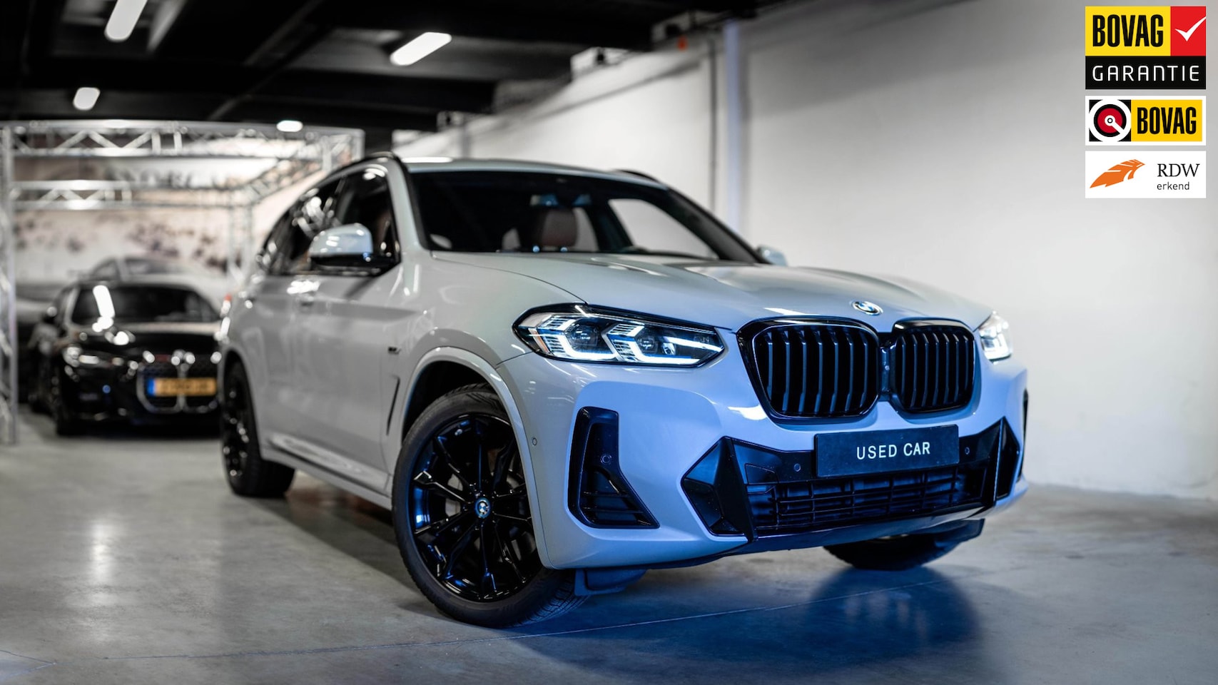 BMW X3 - XDrive30e High Executive M Sport |LASER|Trekhaak|HUD|HiFi|360°|12/2021|Brooklyn grey - AutoWereld.nl