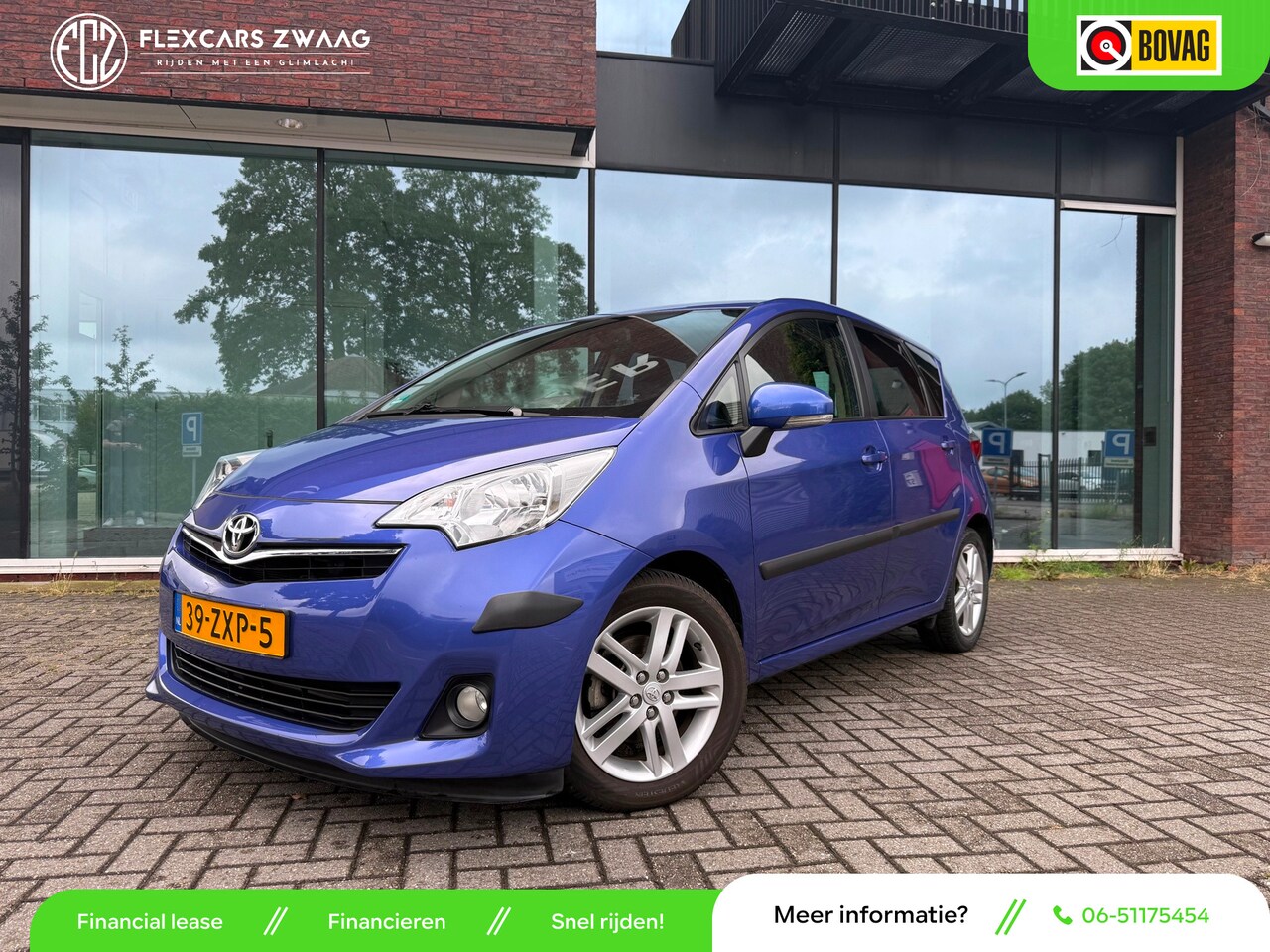 Toyota Verso S - 1.3 VVT-i Dynamic - Climate - Navi - Trekhaak - Org.NL - AutoWereld.nl