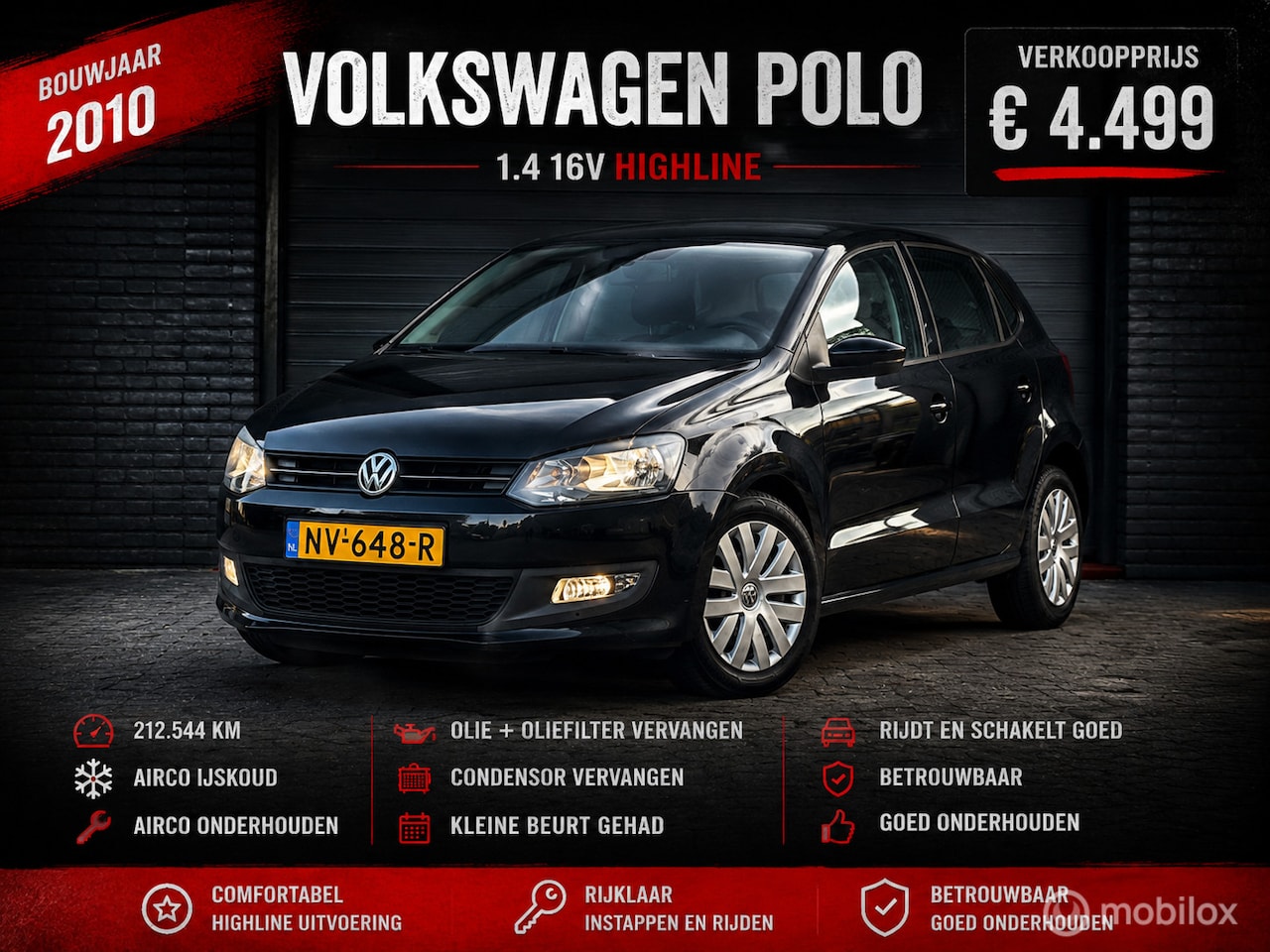 Volkswagen Polo - 1.4-16V Highline 1.4-16V Highline - AutoWereld.nl