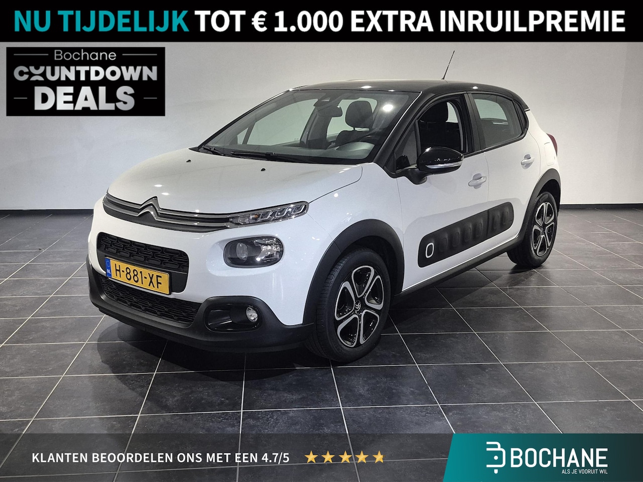 Citroën C3 - 1.2 PureTech S&S Feel Edition | Navigatie | - AutoWereld.nl