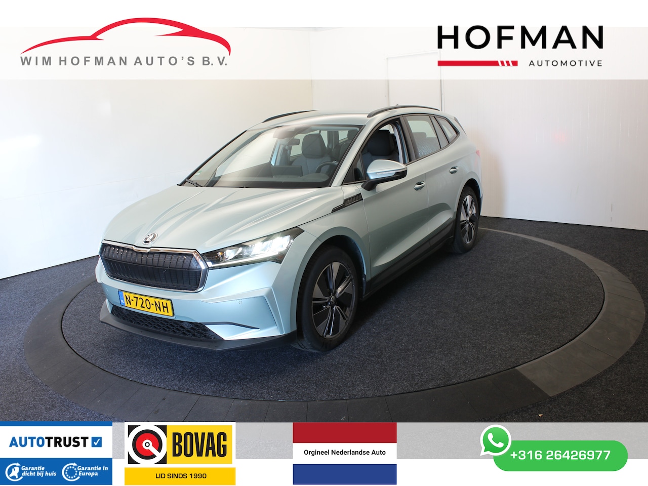 Skoda Enyaq iV - 60 Trekh Cam Dhoek Keyless - AutoWereld.nl