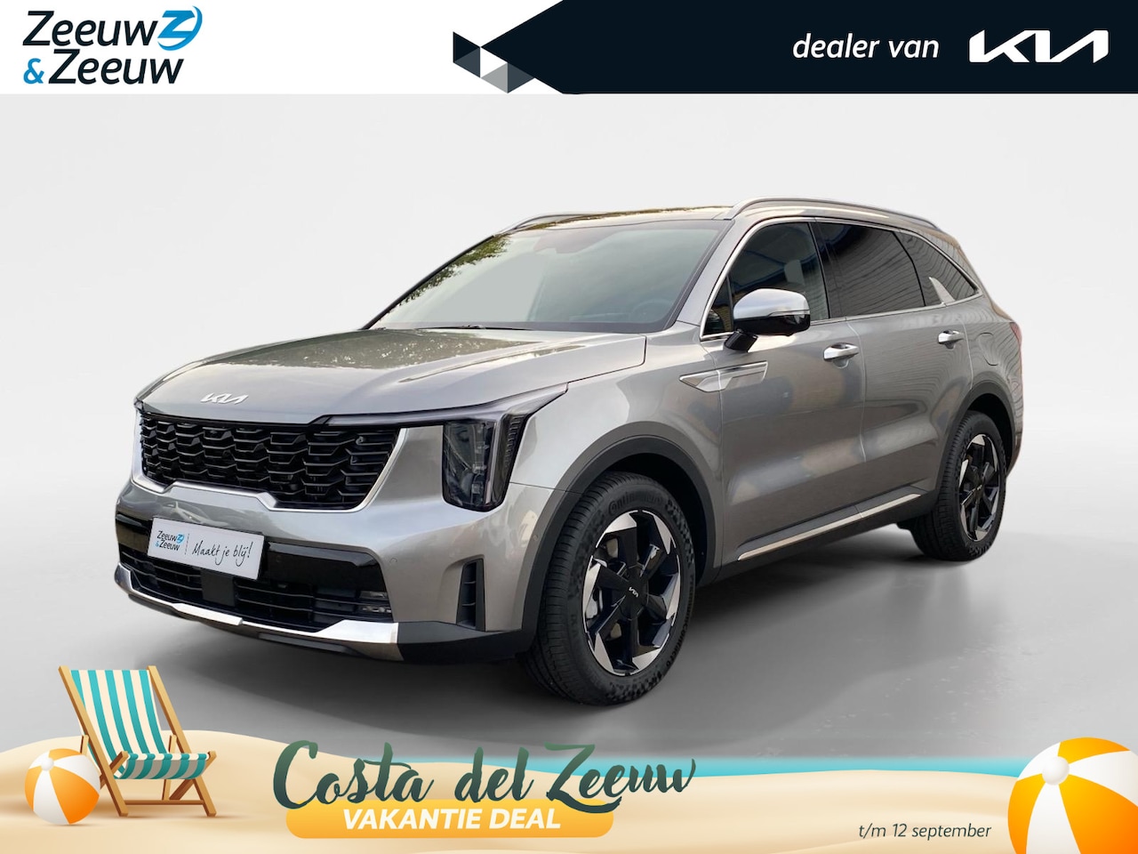 Kia Sorento - 1.6 T-GDi Plug-in Hybrid 4WD ExecutiveLine 7p | Bel voor info | 253 pk | Head-up display | - AutoWereld.nl