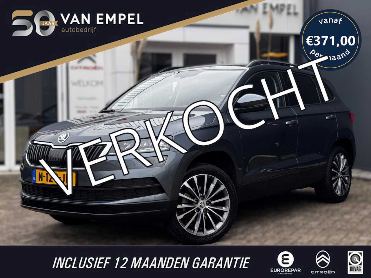 Skoda Karoq - 1.0 TSI Style | Navigatie | Climate Control | Parkeersensoren | 1e Eigenaar - AutoWereld.nl