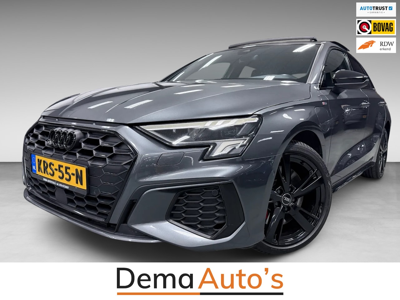 Audi A3 Sportback - 45 TFSI e 3 X S-LINE S3 LOOK RS-STOELEN PANO/SFEERVERL/V-COCKPIT/NAVI/CARPLAY/DAB/// - AutoWereld.nl