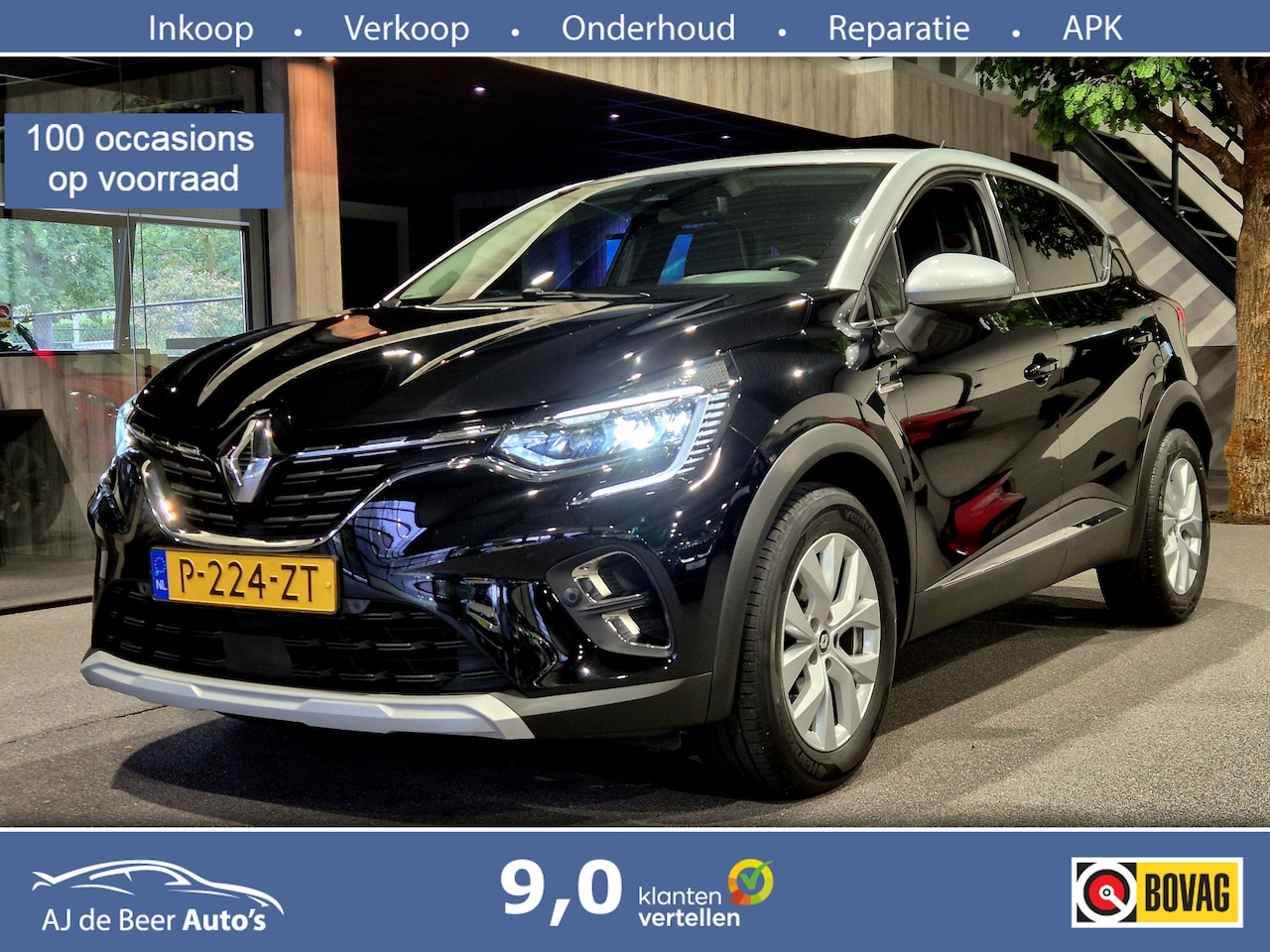 Renault Captur - 1.3 TCe 140 Intens Carplay-Android | Camera| Bi-Tone | Cruise | LED - AutoWereld.nl