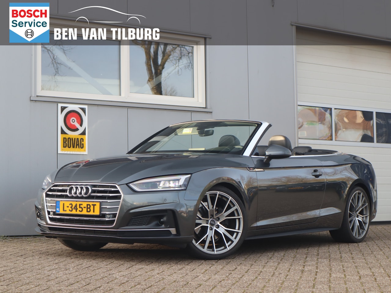 Audi A5 Cabriolet - 2.0 TFSI Sport Pro Line S / Stoel & Nek verw. / B&O audio / Massage /  Leder / Adaptive Cr - AutoWereld.nl