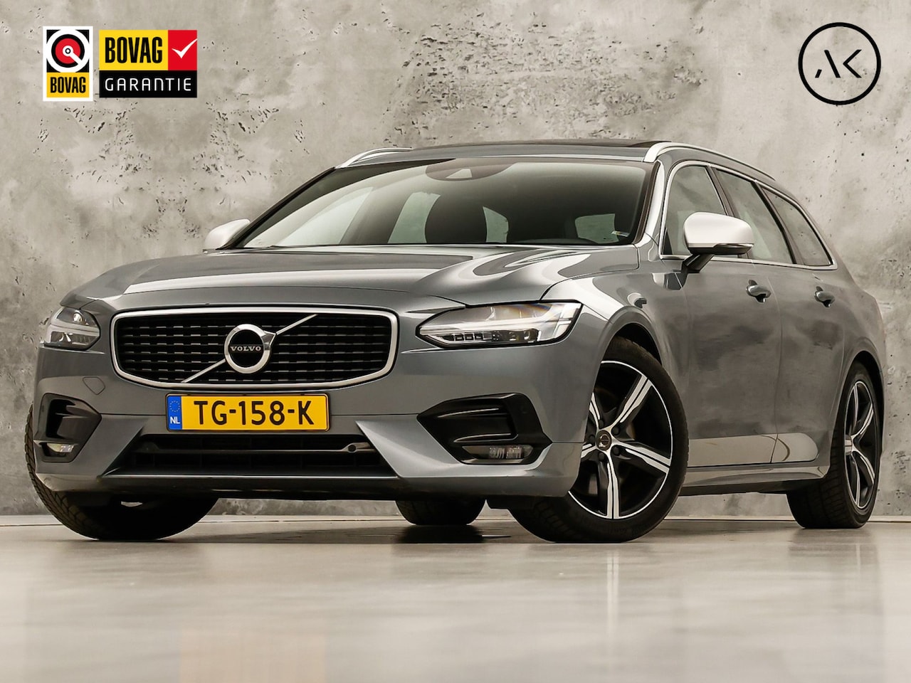 Volvo V90 - 2.0 T4 R-Design Automaat 190Pk (PANORAMADAK, HARMAN/KARDON, MEMORY SEATS, APPLE CARPLAY, C - AutoWereld.nl