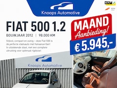 Fiat 500 - 1.2 Easy Lederen bekleding, Airco