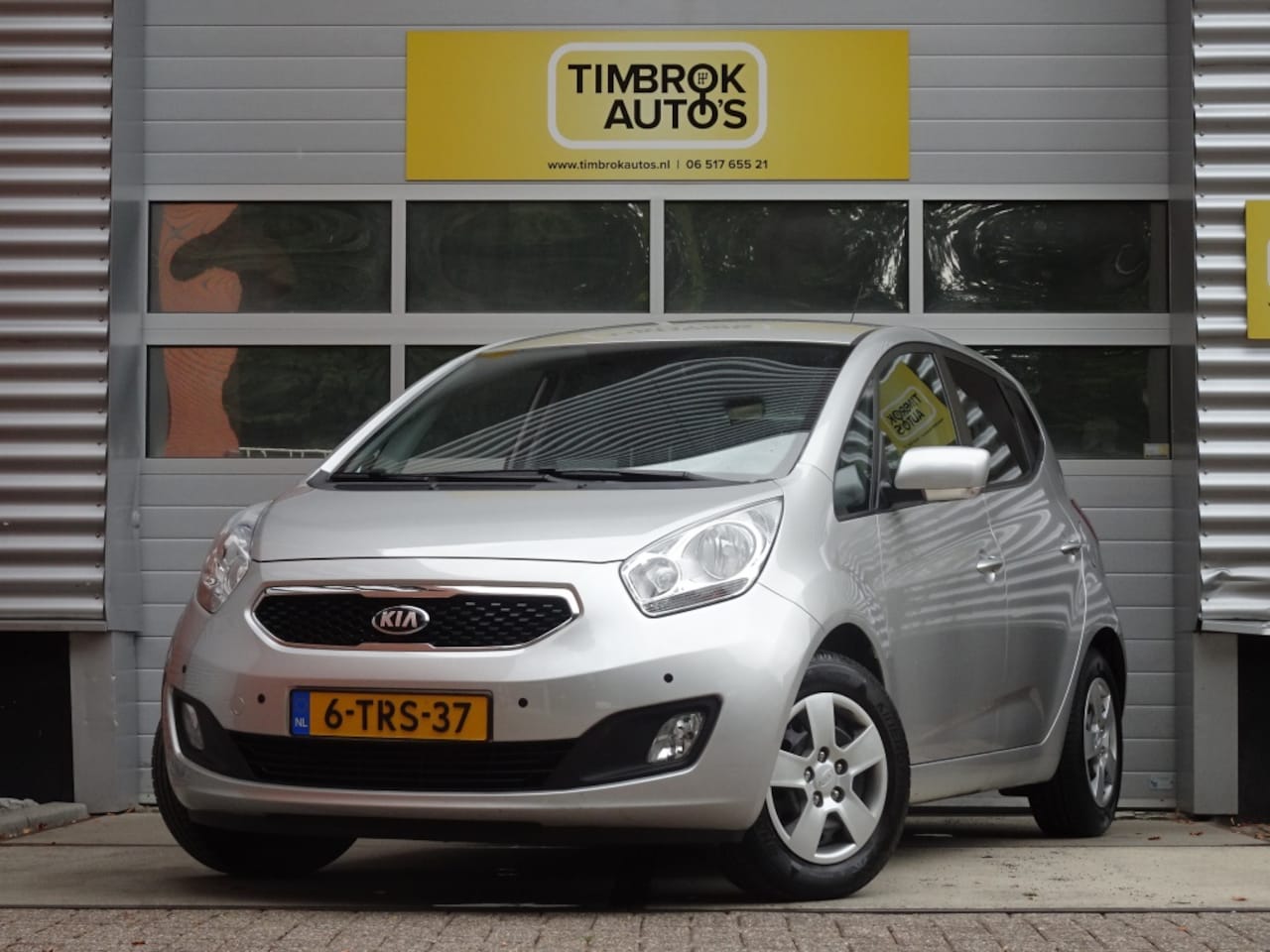 Kia Venga - 1.6 CVVT Executive Aut. *Navi/Clima/Cruise/Cam/Trekhaak - AutoWereld.nl