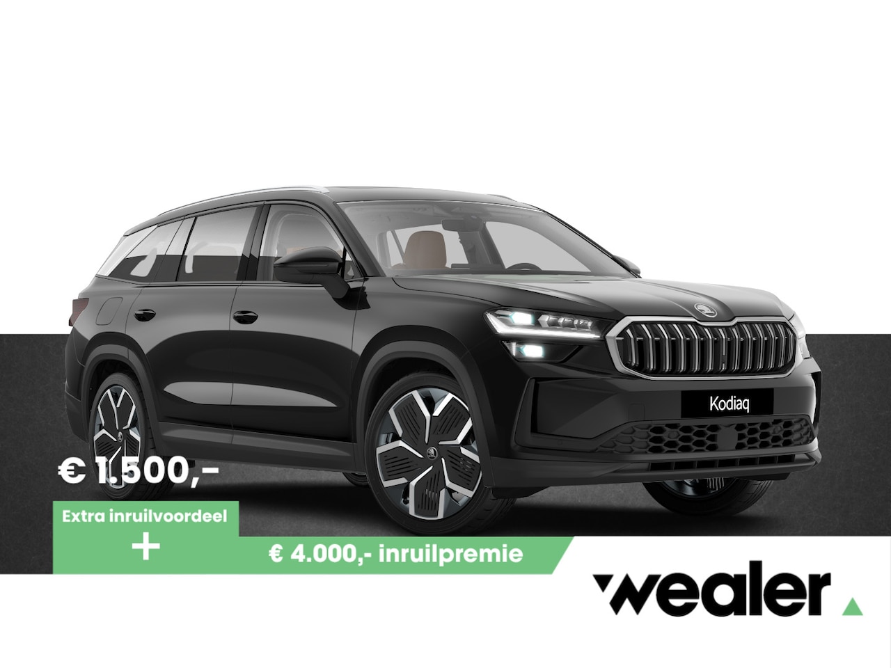 Skoda Kodiaq - Business Edition Plus 1.5 TSI PHEV 204 PK | Suite congnac | Trekhaak | Panorama dak | Mass - AutoWereld.nl