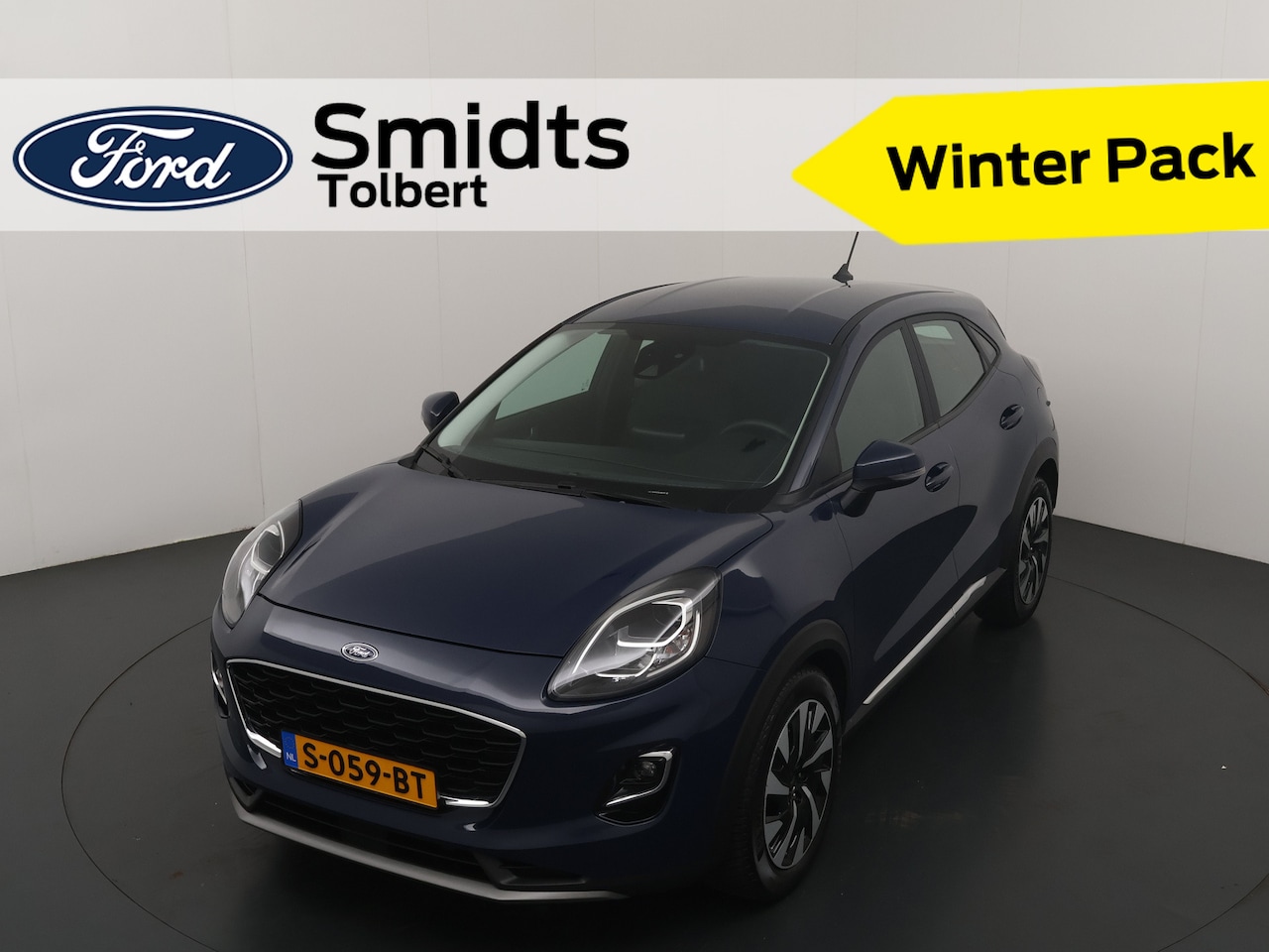 Ford Puma - 125PK EcoBoost Hybrid Titanium | Winterpack | Cruise | Navi | Airco | Park sens. achter | - AutoWereld.nl