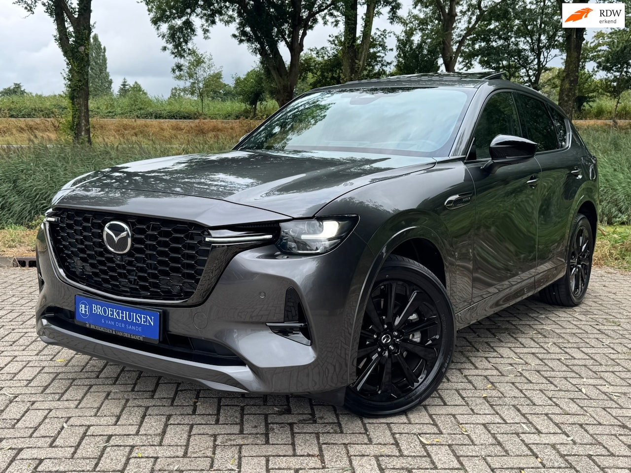 Mazda CX-60 - 2.5 e-SkyActiv PHEV Homura Plus 327pk Panoramadak / Stoelventilatie / 360 Camera - AutoWereld.nl
