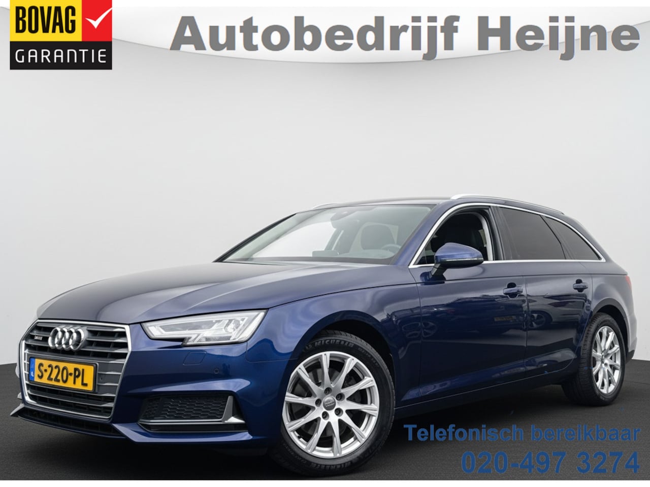 Audi A4 Avant - 35 TFSI 2.0 S-TRONIC DESIGN PRO LINE+ LEDER/CAMERA/VIRTUAL/TREKHAAK - AutoWereld.nl