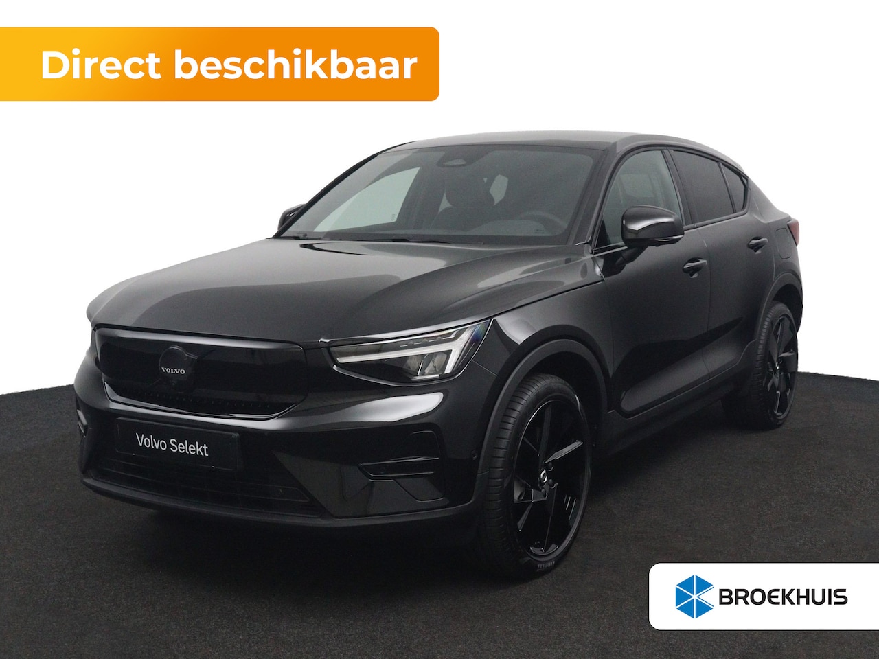 Volvo EC40 - Black Edition Ultra Europa, Single Motor Extended Range 82 kWh | Achterbank verwarmd | App - AutoWereld.nl