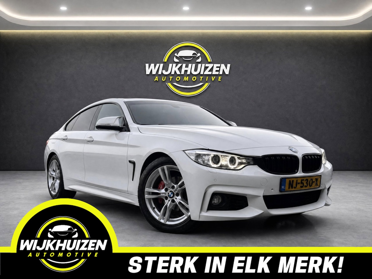 BMW 4-serie Gran Coupé - 418i High Executive met M Pakket !!! Leder !!! Vol opties !!! - AutoWereld.nl