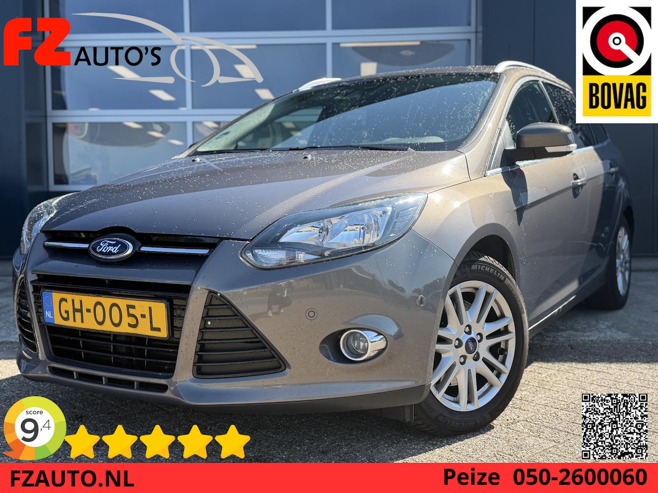 Ford Focus Wagon - 1.6 EcoBoost Titanium - Navigatie - Achteruitrijcamera - Stoelverwarming - climate Control - AutoWereld.nl