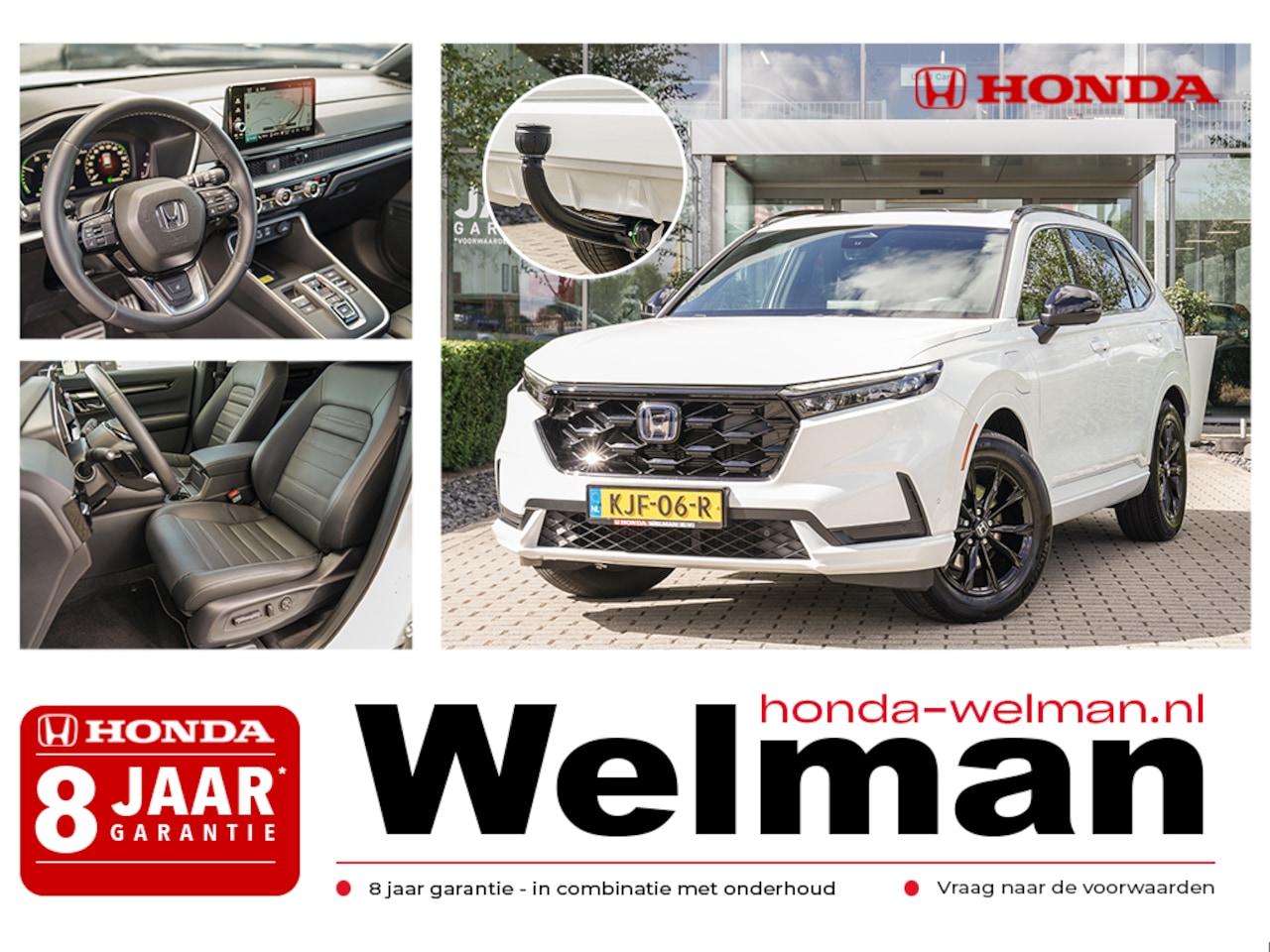 Honda CR-V - 2.0i e:PHEV ADVANCE TECH - DEMO - PLUG -IN HYBRID - TREKHAAK - AutoWereld.nl
