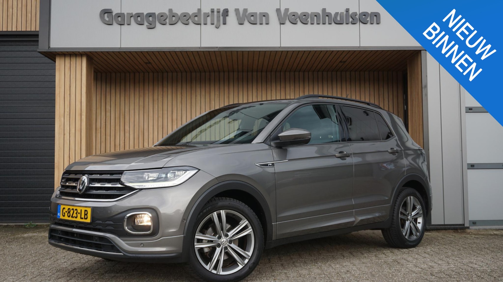 Volkswagen T-Cross - 1.0 TSI 115pk 2x R-line Virtual Cockpit LED Keyless Adap.Cruise 17 inch LM 1e Eigenaar *NL - AutoWereld.nl