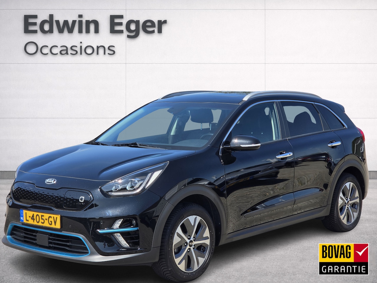 Kia e-Niro - DynamicPlusLine 64 kWh | SOH 100% | 3 Fase laden | Schuif/kanteldak | Half Leder | Andriod - AutoWereld.nl