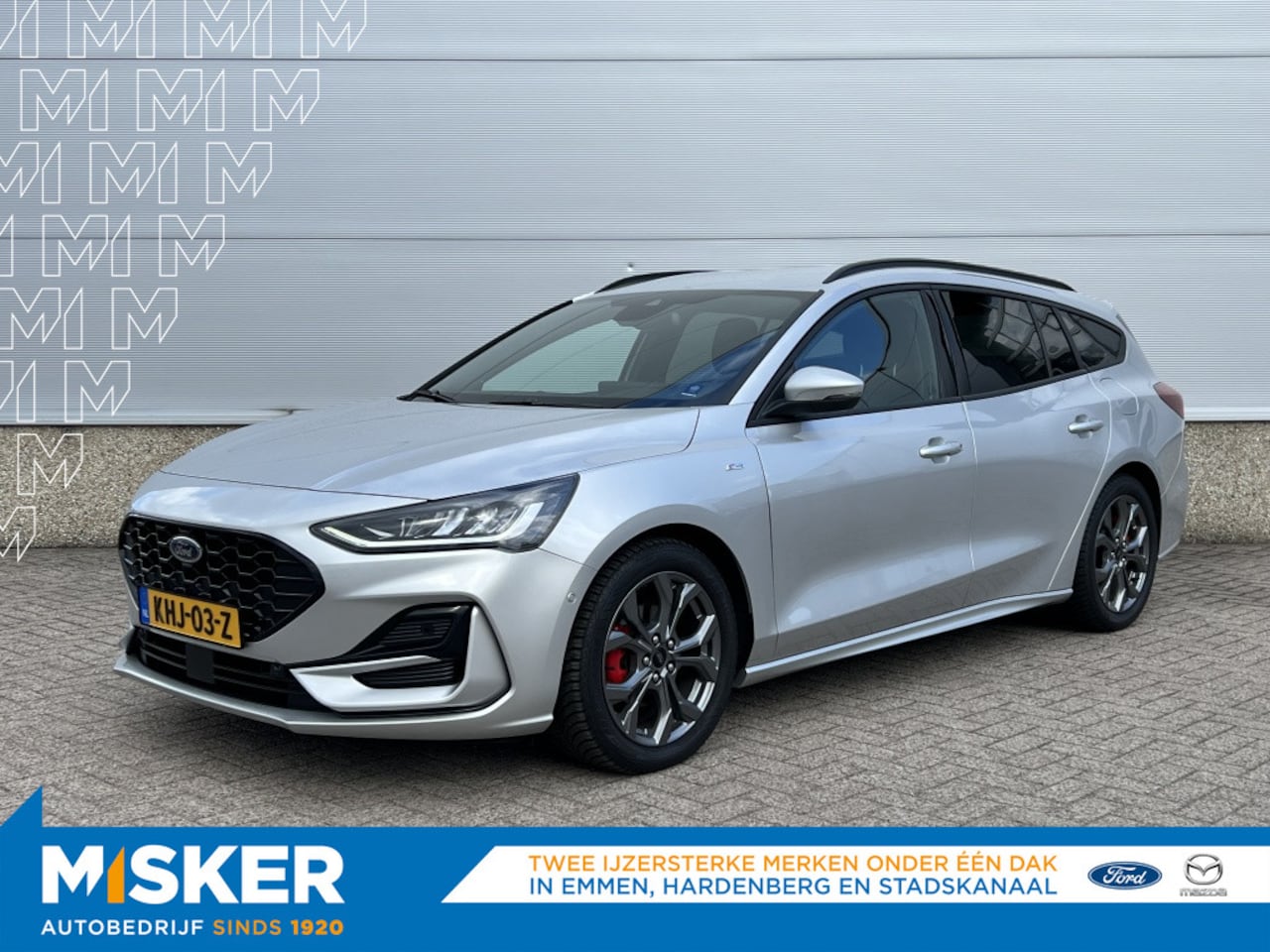 Ford Focus Wagon - 1.0 EB Hybrid ST Line X AUTOMAAT 155PK! DRIVERPACK! B&O! WINTERP - AutoWereld.nl