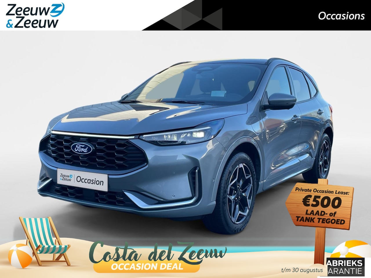 Ford Kuga - 2.5 PHEV ST-Line X 243pk automaat | NL auto | Winterpack | Technology pack | Kantel / schu - AutoWereld.nl