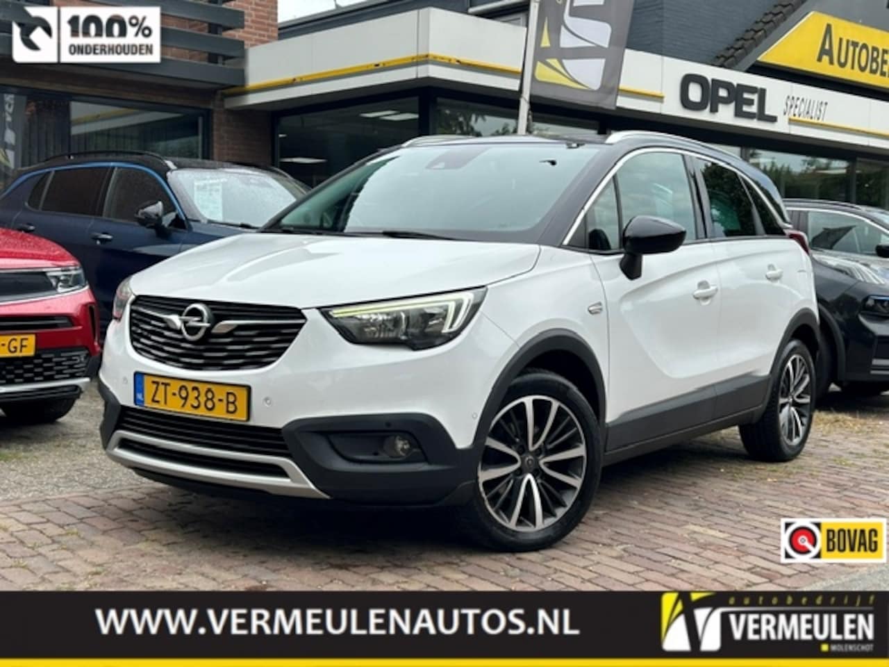 Opel Crossland X - 1.2 Turbo 110PK Innovation Automaat + 17"/ Navi/ Clima/ Cruise/ Camera/ Park-Assist/ Winte - AutoWereld.nl