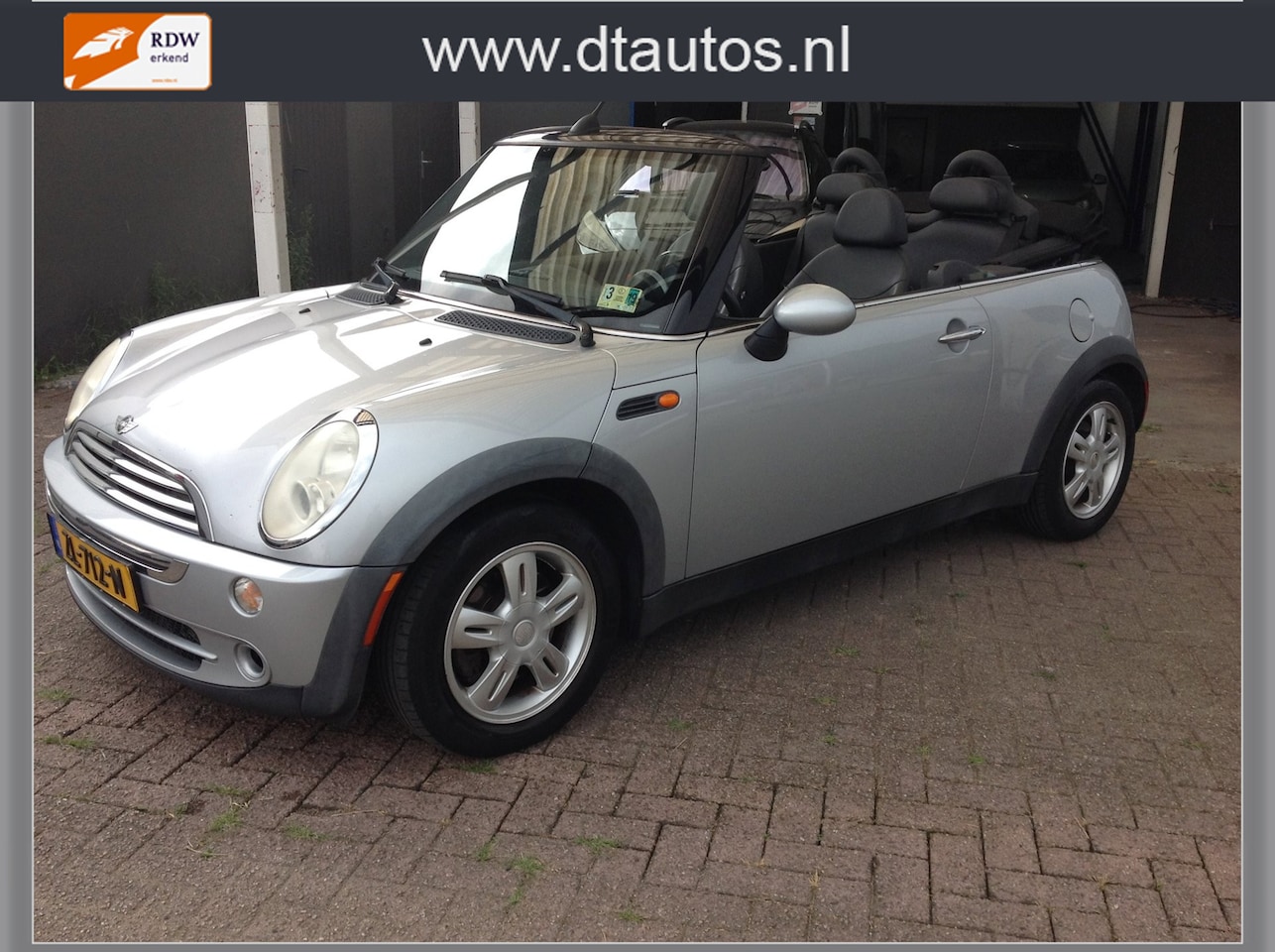 MINI Cabrio - 1.6 Cooper Chili airco niewe apk - AutoWereld.nl