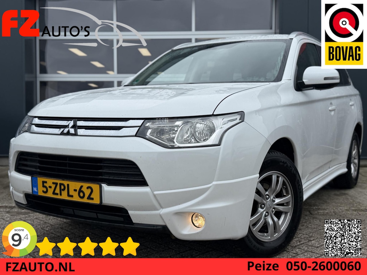 Mitsubishi Outlander - 2.0 Business Edition - Navigatie - Climate Control - Trekhaak - AutoWereld.nl