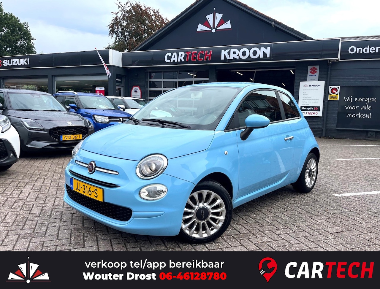 Fiat 500 - 0.9 TwinAir Turbo Popstar Airco, 23.000 km ! - AutoWereld.nl