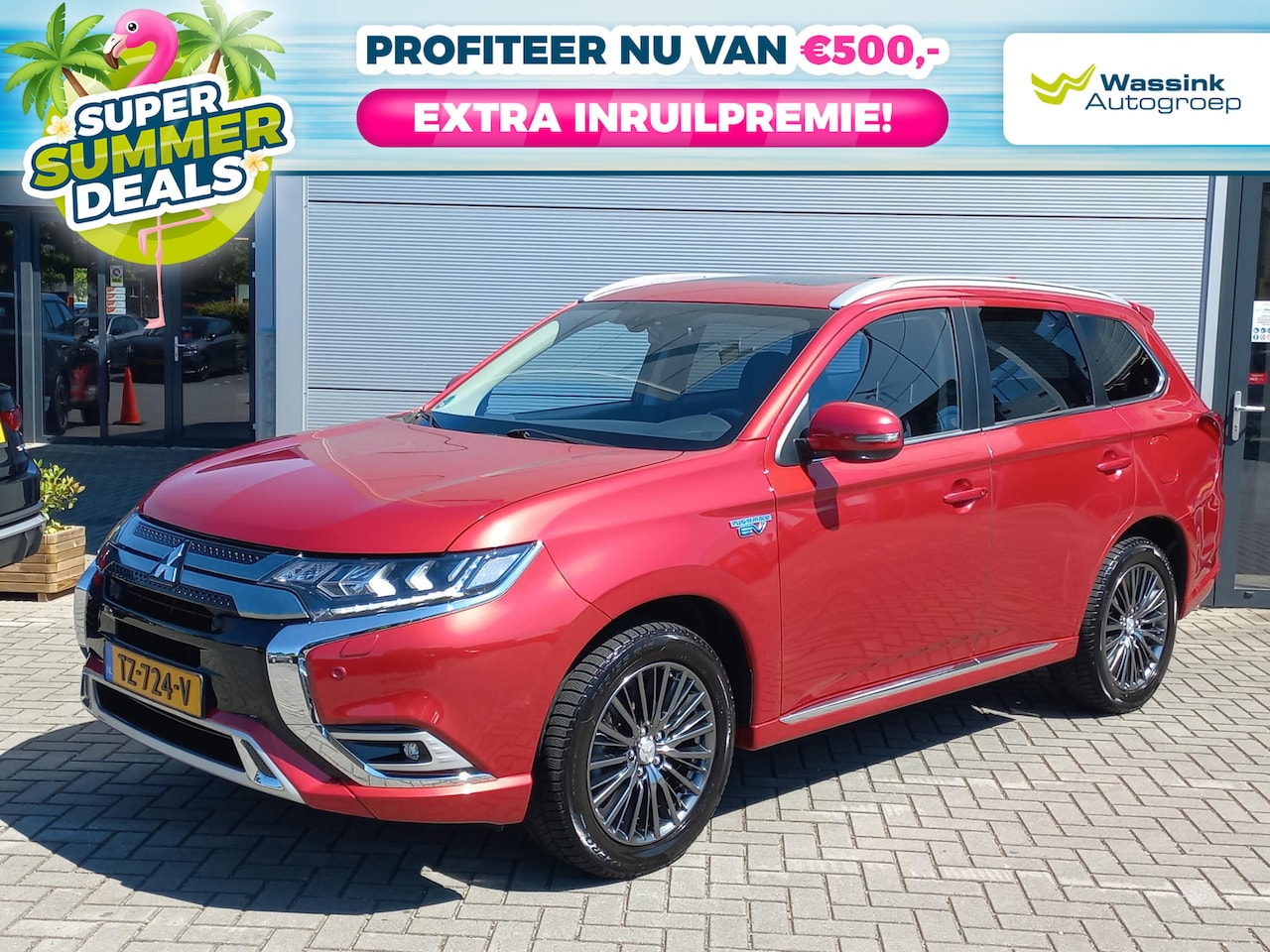 Mitsubishi Outlander - 2.4 PHEV 240pk 4WD Automaat Intens+ | SUMMER DEALS | Climate control | Navigatie via Apple - AutoWereld.nl