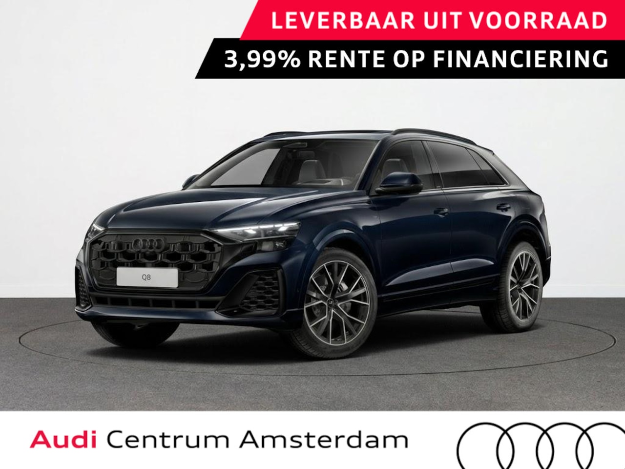 Audi Q8 - Pro Line S Plus 55 TFSI e 394 pk | Bang & Olufsen Premium 3D | Digitale oled-achterlichten - AutoWereld.nl