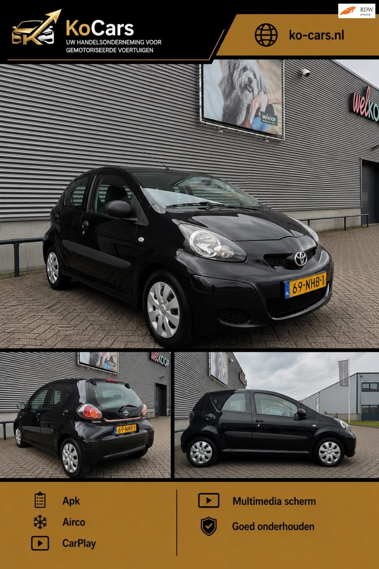 Toyota Aygo - / Apk / Carplay / Airco - AutoWereld.nl