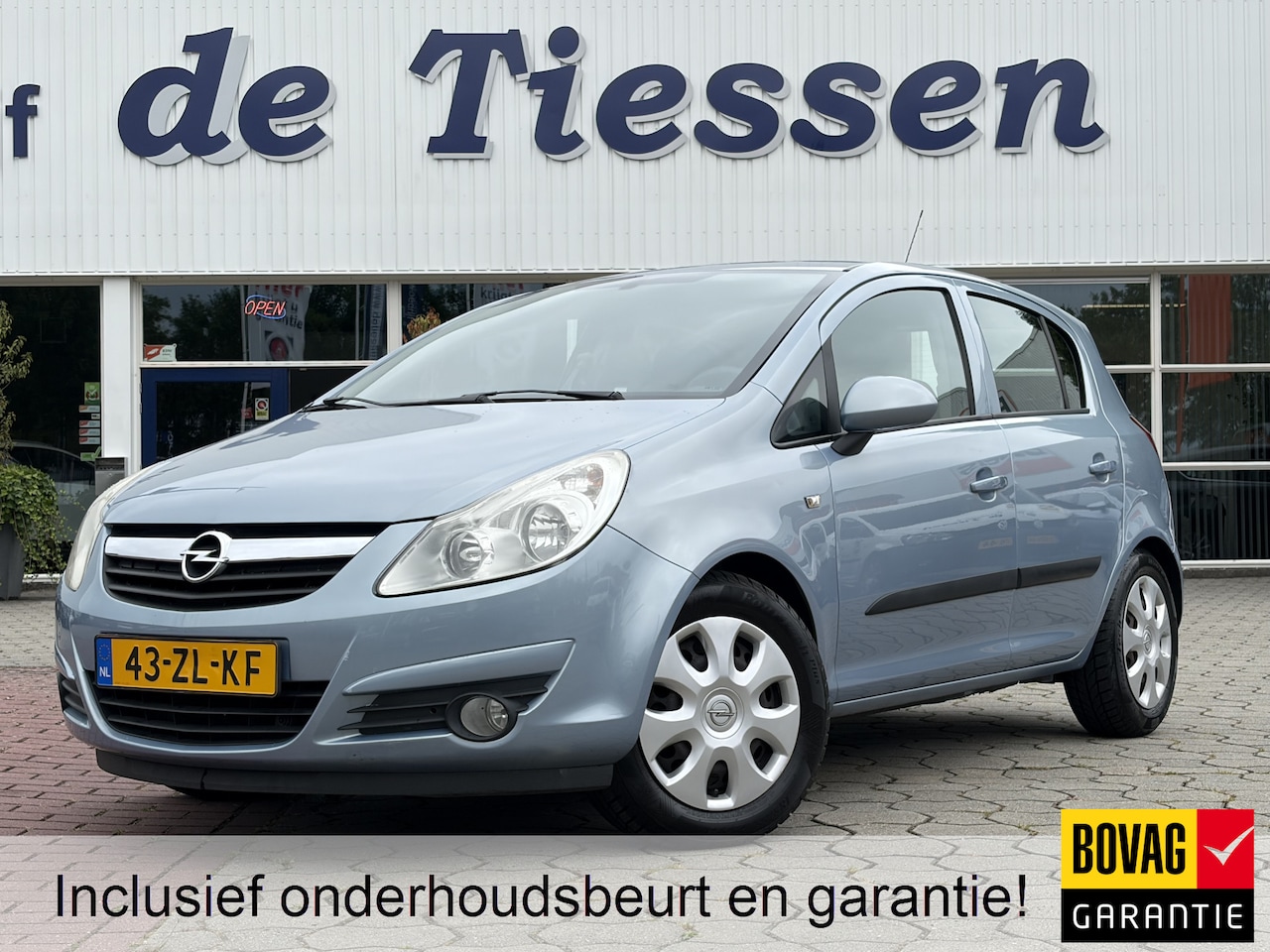 Opel Corsa - 1.4-16V Enjoy | AUTOMAAT | Trekhaak | Airco | Cruise | Rijklaar met beurt & garantie! - AutoWereld.nl