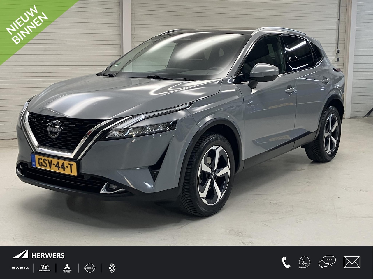 Nissan Qashqai - 1.3 MHEV Xtronic N-Connecta / Dealer Onderhouden / All Seasonbanden / Trekhaak 1800 KG / N - AutoWereld.nl