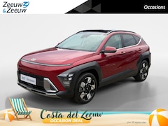 Hyundai Kona - 1.6 GDI HEV Premium Sky | Full options | Navi | Leder | Stoelverwarming en koeling