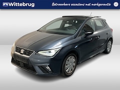 SEAT Ibiza - 1.0 TSI FR Black edition / AUTOMAAT/ PANODAK/ CRUISE/ DIGITAL DASH/ NAVI/ FULL LINK/ CLIMA