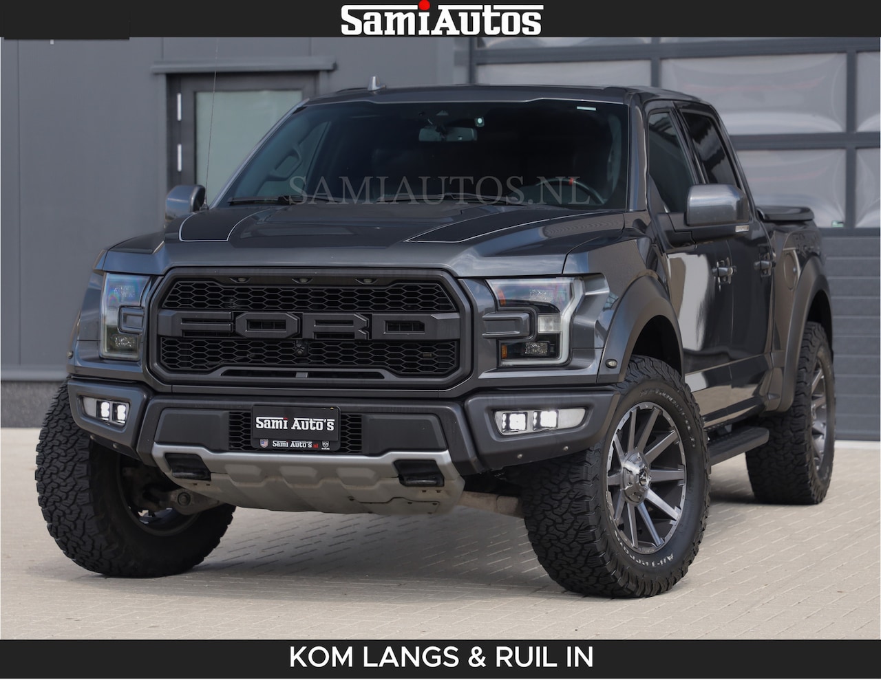 Ford F150 - USA RAPTOR | FACELIFT | 457 PK | DUBBELE CABINE | DC | 5 PERSOONS | BLACK | DODGE RAM 1500 - AutoWereld.nl
