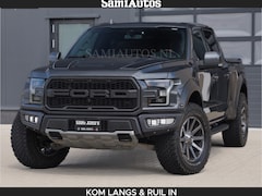 Ford F150 - USA RAPTOR | FACELIFT | 457 PK | DUBBELE CABINE | DC | 5 PERSOONS | BLACK | DODGE RAM 1500