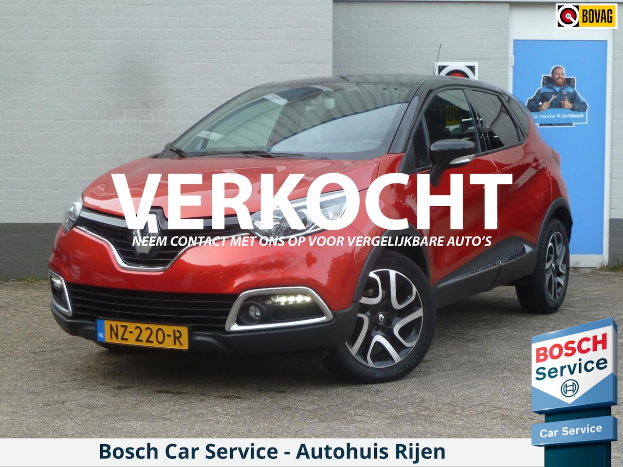 Renault Captur - 1.2 TCe Dynamique|Camera|Navi|Keyless-Entry/Go|Trekhaak|Cruise-Control|Uitstekend onderhou - AutoWereld.nl