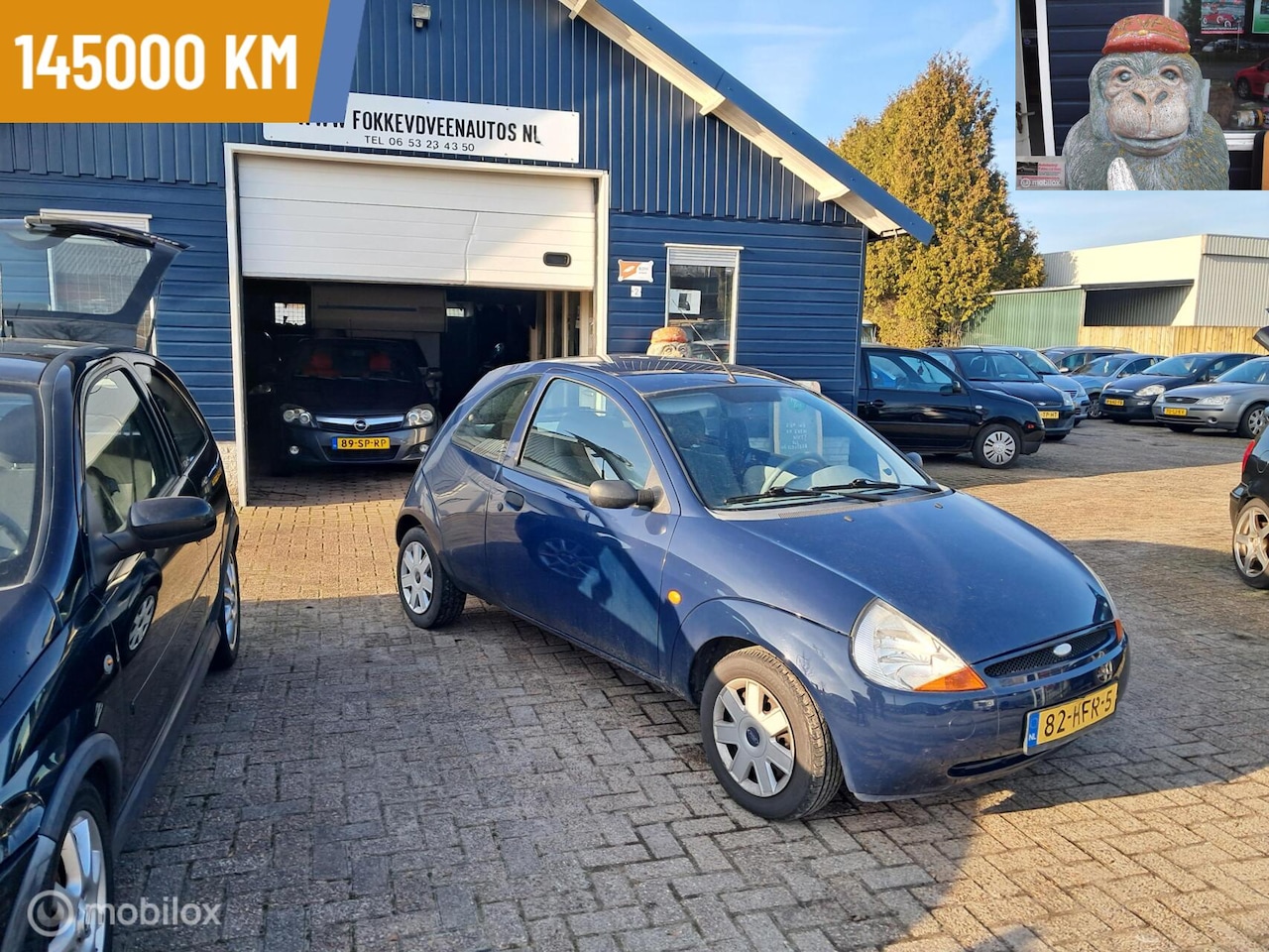 Ford Ka - 1.3 Champion Super goed auto'tje, met motor garantie - AutoWereld.nl