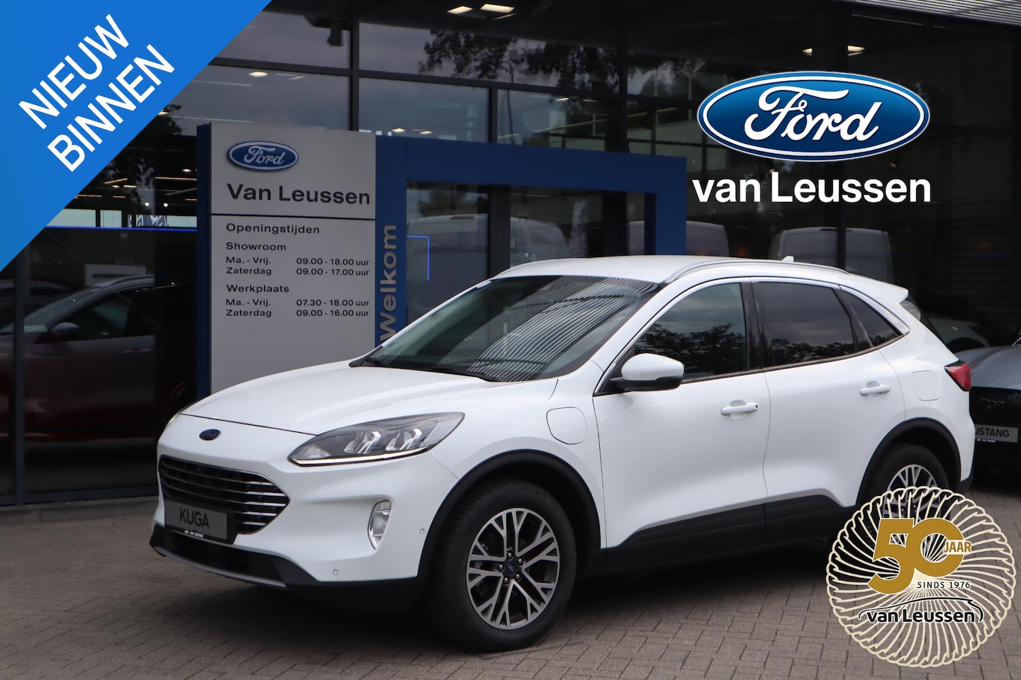 Ford Kuga - 2.5 PHEV TITANIUM KEYLESS CLIMA WINTERPACK 18"LMV PARK-SENSOREN CAMERA LED - AutoWereld.nl