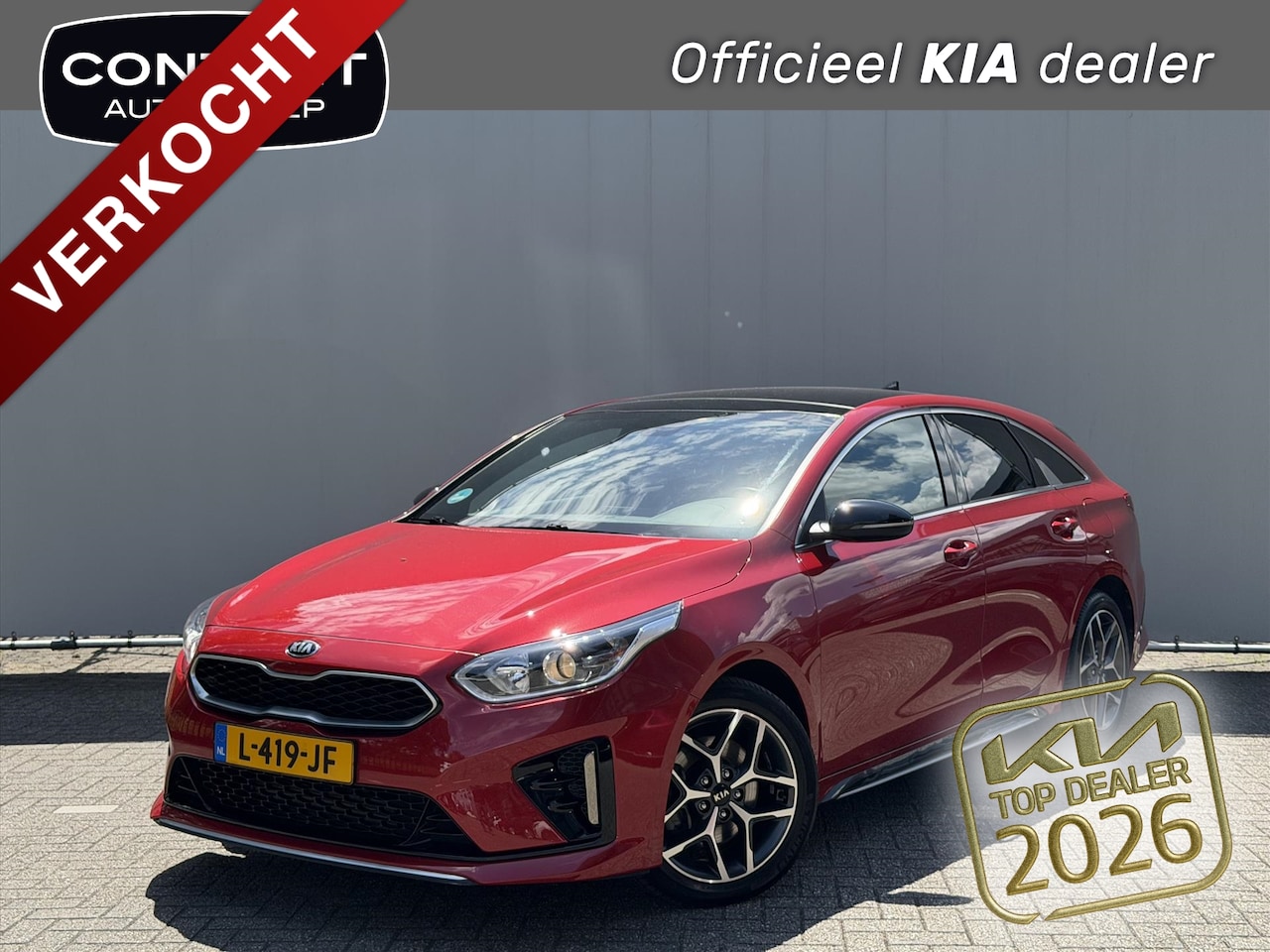 Kia Pro cee'd - 1.5 160pk MHEV DCT7 GT-Line Edition I Afn. Trekhaak I Pano Schuifdak - AutoWereld.nl